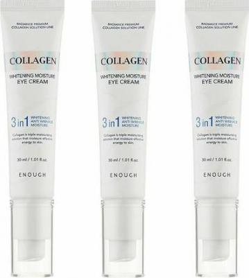 Крем для глаз с коллагеном Collagen 3 in 1 Whitening Moisture Eye Cream 30ml – фото 1
