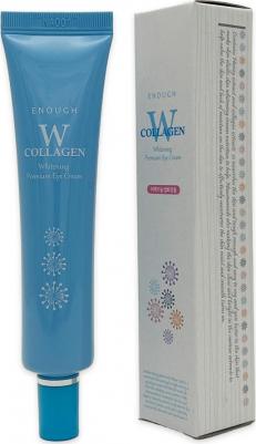 Крем для век с коллагеном W Collagen Whitening Premium Eye Cream, 30 мл