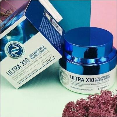 Крем коллагеновый для лица Ultra X10 Collagen Pro Marine Cream 50мл – фото 2
