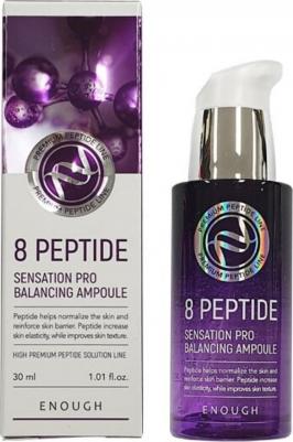 Сыворотка для лица с пептидным комплексом, 8 Peptide Sensation Pro Balancing Ampoule 30 мл – фото 9