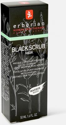 Черный скраб для лица