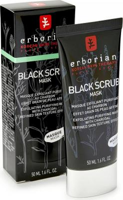 Черный скраб для лица – фото 1