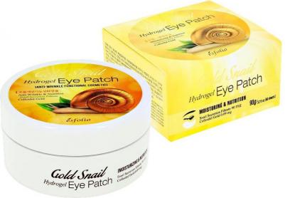 Патчи для глаз `` GOLD SNAIL гидрогелевые с экстрактом секрета улитки 60 шт – фото 3