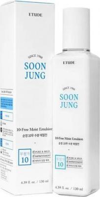 Гипоаллергенная эмульсия для чувствительной кожи Soon Jung 10-Free Moist Emulsion 120ml – фото 7