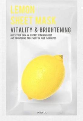 Тканевая маска с экстрактом лимона, 22мл, Purity Lemon Sheet Mask, 22ml – фото 1