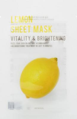 Тканевая маска с экстрактом лимона, 22мл, Purity Lemon Sheet Mask, 22ml – фото 3