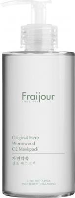 Маска для лица кислородная Fraijour Original herb wormwood O2 Maskpack, 300 мл – фото 5