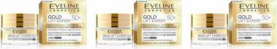 Эксклюзивный мультипитательный крем-сыворотка с 24k золотом 50+ Gold Lift Expert, 50 мл – фото 4