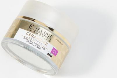 Крем-лифтинг для моделирования овала лица Ceramides & Retinol 70+ 50мл – фото 4