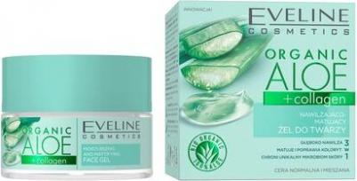 Organic Aloe+Collagen Гель для лица увлажняюще-матирующий для всех тип.к, 50 мл – фото 1