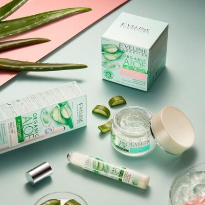Organic Aloe+Collagen Гель для лица увлажняюще-матирующий для всех тип.к, 50 мл – фото 6