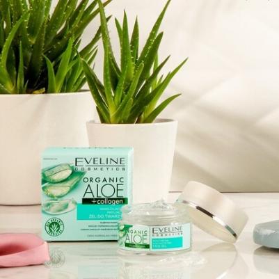 Organic Aloe+Collagen Гель для лица увлажняюще-матирующий для всех тип.к, 50 мл – фото 7