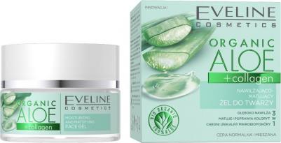 Organic Aloe+Collagen Гель для лица увлажняюще-матирующий для всех тип.к, 50 мл – фото 13