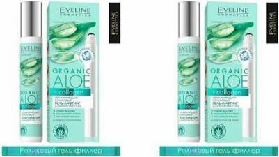Organic Aloe+Collagen Роликовый гель-лифтинг для глаз для всех тип.кожи, 15мл – фото 11
