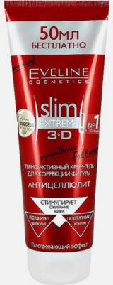 Термоактивный крем-гель для коррекции фигуры антицеллюлит "Slim extreme 3d", 250 мл – фото 12