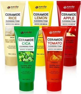 Пенка CERAMIDE TOMATO CLEANSING FOAM 100мл – фото 3