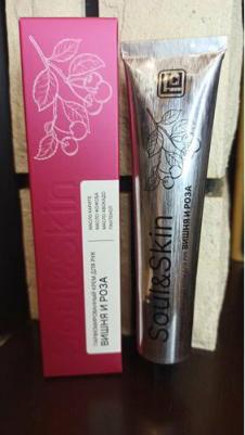 Крем для рук Soul & Skin Вишня и роза, парфюмированный, 65 мл, 2 шт – фото 2