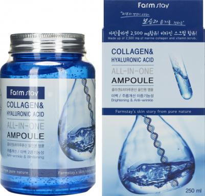 Collagen amp Hyaluronic Acid AllinOne Ampoule – фото 4