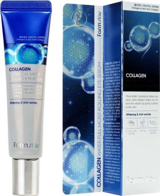 Collagen Water Full Moist Rolling Eye Serum Увлажняющая сыворотка для кожи вокруг глаз с коллагеном 25мл – фото 3