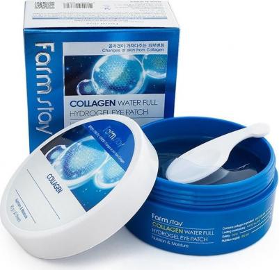 Collagen Waterfull Hydrogel Eyepatch Гидрогелевые патчи на основе экстракта коллагена, 60 шт – фото 7