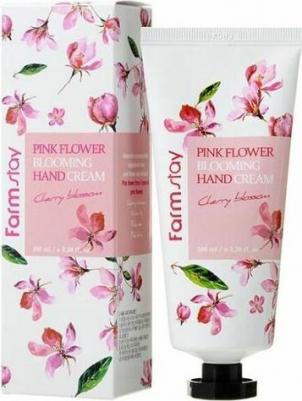 ФМС Hand Крем для рук pink flower blooming hand cream cherry blossom 100мл – фото 4