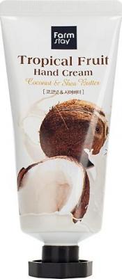 Крем для рук с кокосом и маслом ши Tropical Fruit Hand Cream Coconut & Shea Butter, 50мл – фото 3