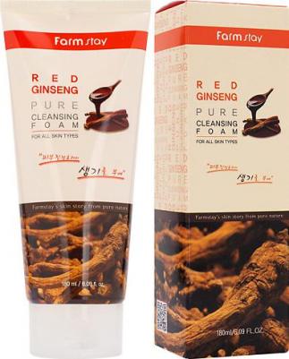 Пенка для лица Red Ginseng Pure Cleansing Foam