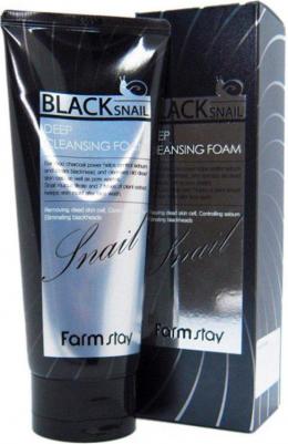 Пенка для умывания Пенка очищающая с муцином черной улитки Black Snail Deep Cleansing Foam – фото 2