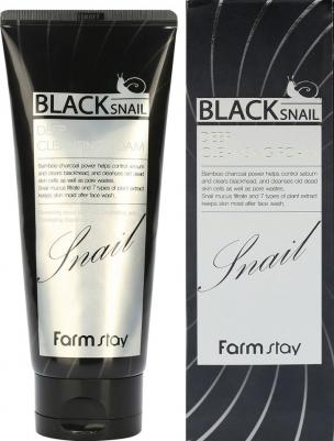 Пенка для умывания Пенка очищающая с муцином черной улитки Black Snail Deep Cleansing Foam – фото 6