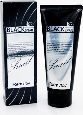 Пенка для умывания Пенка очищающая с муцином черной улитки Black Snail Deep Cleansing Foam – фото 11