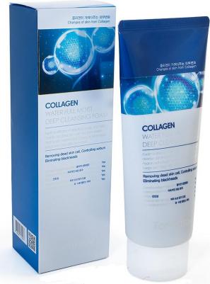 Пенка для умывания Пенка очищающая увлажняющая с коллагеном Collagen Water Full Moist Deep Cleansing Foam – фото 9