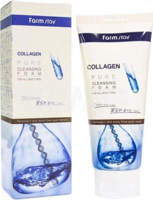 Пенка очищающая с коллагеном Collagen Pure Cleansing Foam 180 мл – фото 3