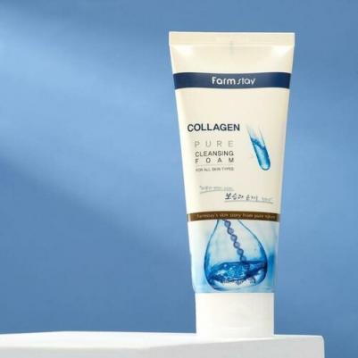 Пенка очищающая с коллагеном Collagen Pure Cleansing Foam 180 мл