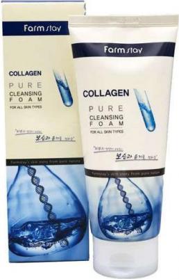Пенка очищающая с коллагеном Collagen Pure Cleansing Foam 180 мл – фото 8