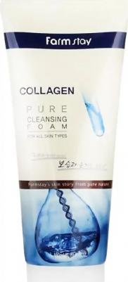 Пенка очищающая с коллагеном Collagen Pure Cleansing Foam 180 мл – фото 10