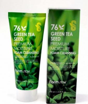Пенка очищающая с семенами зеленого чая Green Tea Seed 100 мл – фото 7