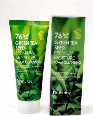 Пенка очищающая с семенами зеленого чая Green Tea Seed 100 мл – фото 9