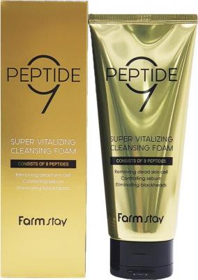 Peptide 9 Омолаживающая очищающая пенка с комплексом из 9 пептидов 180мл – фото 6