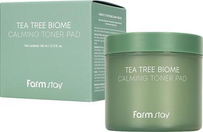 Подушечки для лица Tea Tree Biome Успокаивающие с чайным деревом, 70 шт – фото 3