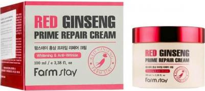 Red Ginseng Prime Repair Cream Восстанавливающий крем с экстрактом красного женьшеня, 100 мл – фото 11