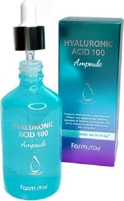 Сыворотка для лица Ампульная сыворотка с гиалуроновой кислотой, 100 мл – фото 3