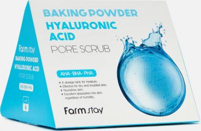 Скраб в пирамидках для очищения пор с содой и гиалуроновой кислотой – фото 1