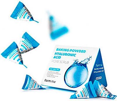 Скраб в пирамидках для очищения пор с содой и гиалуроновой кислотой – фото 15