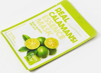 Тканевая маска для лица с экстрактом каламанси Real Calamansi Essence Mask – фото 6