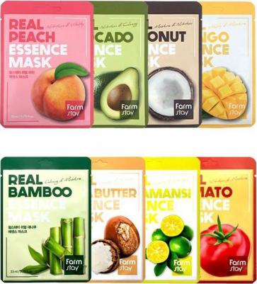 Тканевая маска для лица с экстрактом манго Real Mango Essence Mask, 23ml – фото 7