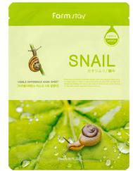 Тканевая маска для лица с улиточным муцином Visible Difference Snail Mask Sheet 23 мл – фото 11