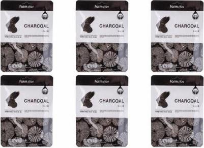 Visible Difference Mask Sheet Charcoal 23 мл Увлажняющая маска для лица с древесным углем 254241 – фото 13