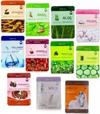 Visible Difference Mask Sheet Green Tea Seed - Тканевая маска для лица с экстрактом семян зеленого чая, 23 мл – фото 5
