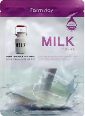 Visible Difference Milk Mask Sheet 23 мл Тканевая маска для лица с молочными протеинами 254246 – фото 2