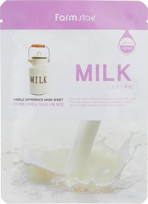 Visible Difference Milk Mask Sheet 23 мл Тканевая маска для лица с молочными протеинами 254246 – фото 5
